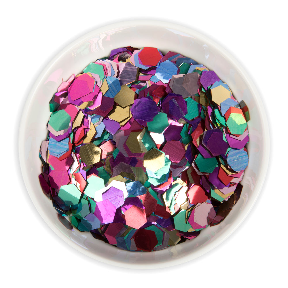 Metallic & Tissue Paper Eco Confetti - Rainbow