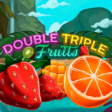 Double Triple Fruits game title